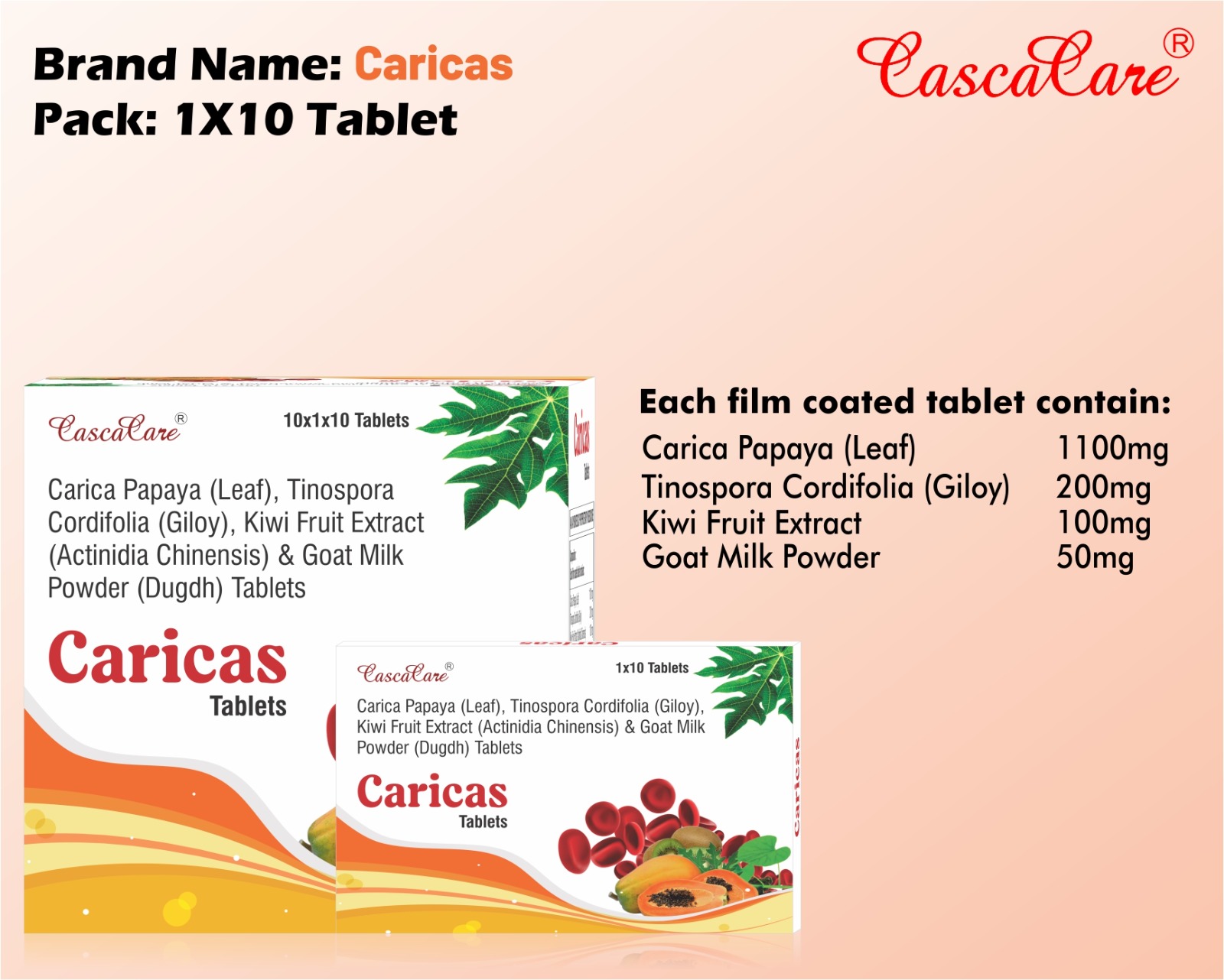 Caricas Tab